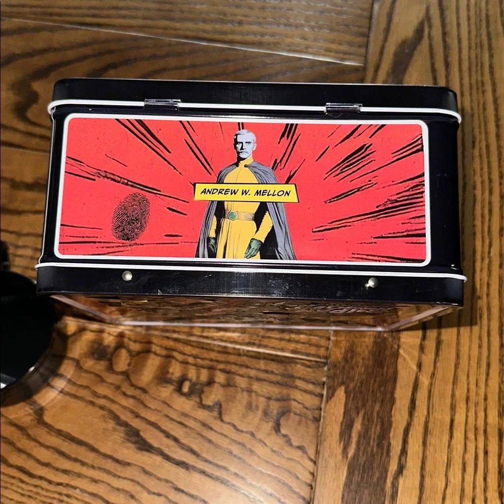 Super Heroes of Philanthropy Metal Lunchbox and Thermos Set - Multicolor